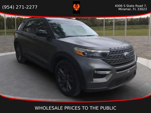 Carbonized Gray Metallic 2022 Ford Explorer XLT