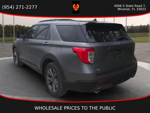 Carbonized Gray Metallic 2022 Ford Explorer XLT