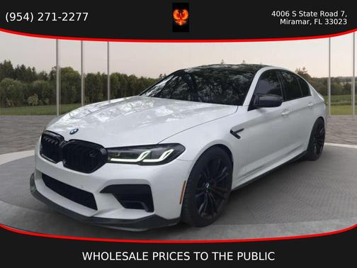 Alpine White 2021 BMW M5 Base