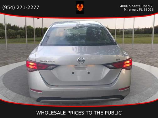 Silver 2023 Nissan Sentra SV