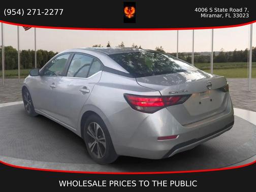 Silver 2023 Nissan Sentra SV