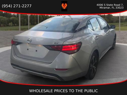 Silver 2023 Nissan Sentra SV