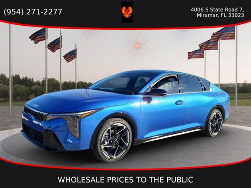 Wave Blue 2025 Kia K4 GT-Line