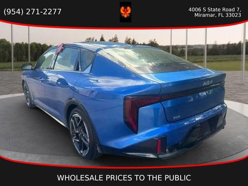Wave Blue 2025 Kia K4 GT-Line