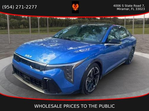 Wave Blue 2025 Kia K4 GT-Line