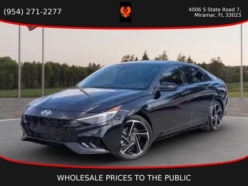 Portofino Gray 2023 Hyundai ELANTRA Limited