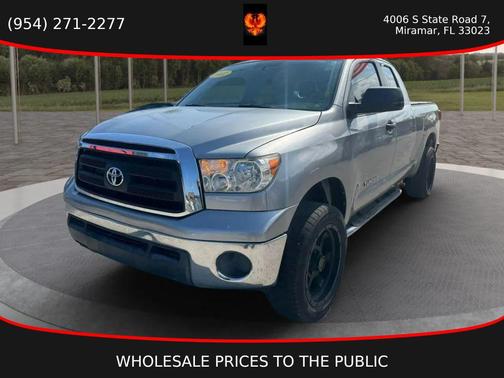 Silver 2012 Toyota Tundra Grade