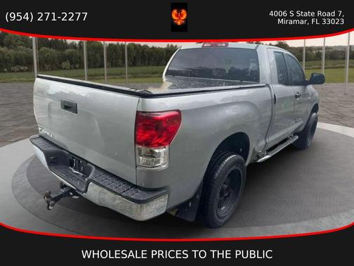Silver 2012 Toyota Tundra Grade