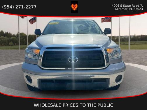 Silver 2012 Toyota Tundra Grade