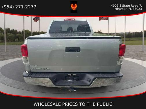 Silver 2012 Toyota Tundra Grade
