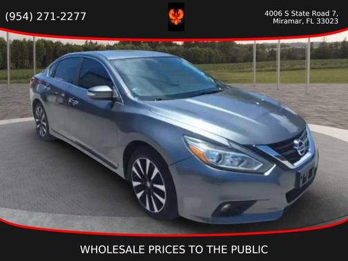 Gun Metallic 2018 Nissan Altima 2.5 SL