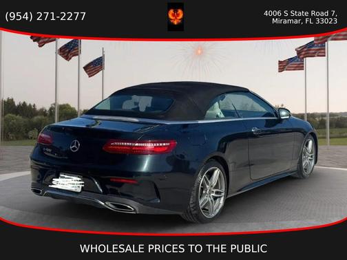 2018 Mercedes-Benz E-Class E 400 Cabriolet 2D