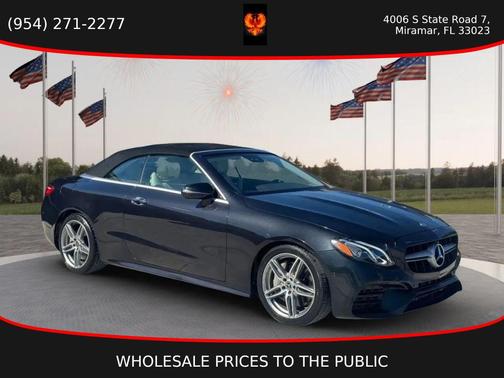 2018 Mercedes-Benz E-Class E 400 Cabriolet 2D