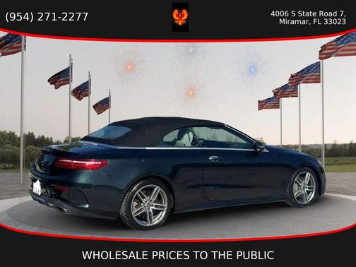 2018 Mercedes-Benz E-Class E 400 Cabriolet 2D
