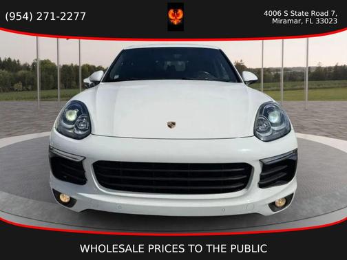 White 2016 Porsche Cayenne Cayenne