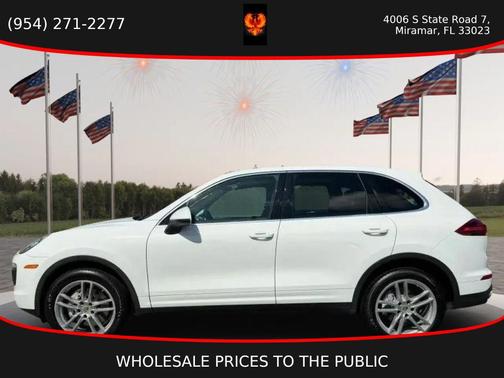 White 2016 Porsche Cayenne Cayenne