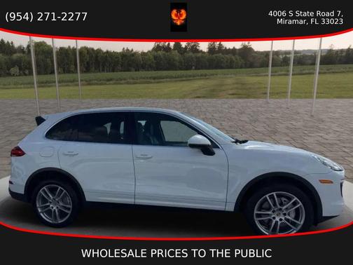White 2016 Porsche Cayenne Cayenne