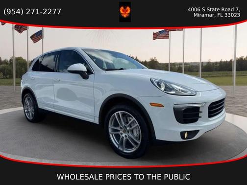 White 2016 Porsche Cayenne Cayenne