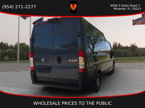 Black Clearcoat 2019 RAM ProMaster 3500 High Roof