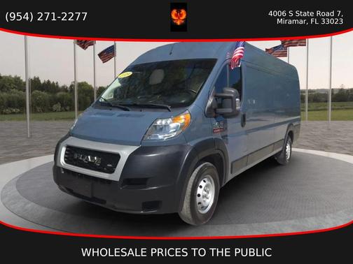 Black Clearcoat 2019 RAM ProMaster 3500 High Roof