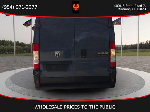 Black Clearcoat 2019 RAM ProMaster 3500 High Roof