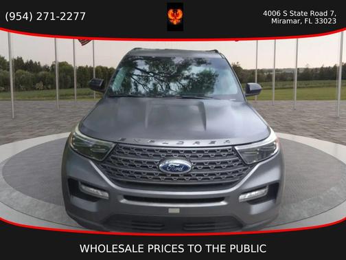 Carbonized Gray Metallic 2022 Ford Explorer XLT