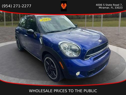 Blue 2015 MINI Countryman Cooper S ALL4