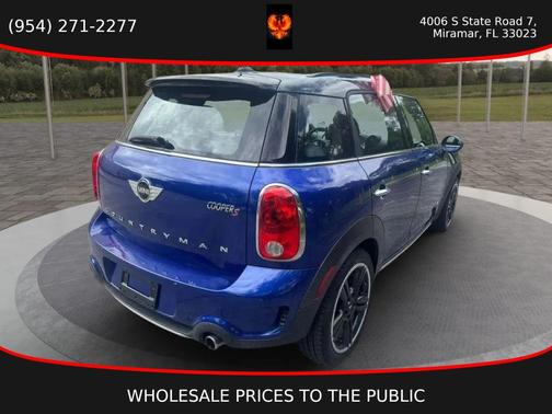Blue 2015 MINI Countryman Cooper S ALL4