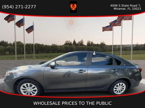 Gravity Gray 2024 Kia Forte LX