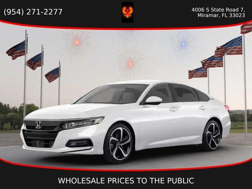 Platinum White Pearl 2020 Honda Accord Sport 1.5T