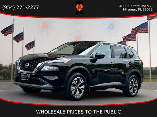 Super Black 2023 Nissan Rogue SV