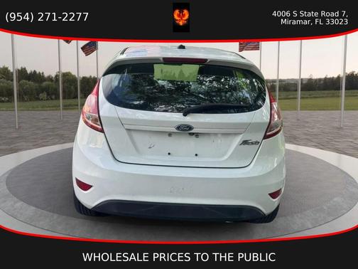Oxford White 2018 Ford Fiesta S