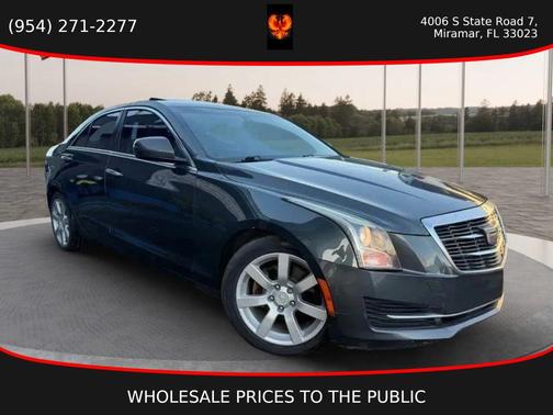Gray 2016 Cadillac ATS 2.5L