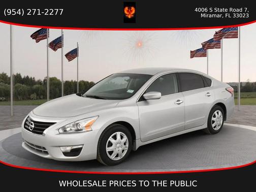 Brilliant Silver 2015 Nissan Altima 2.5 S