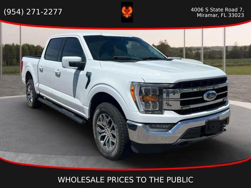 White 2021 Ford F-150 Lariat
