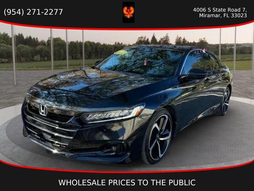 Crystal Black Pearl 2022 Honda Accord Sport SE 1.5T
