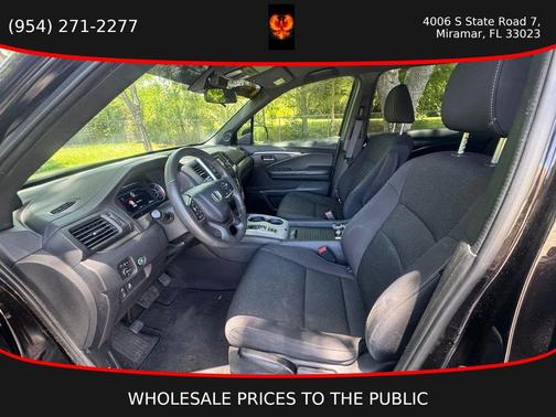 Black 2019 Honda Passport Sport