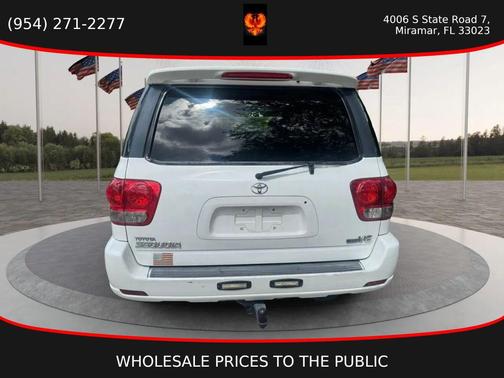 Natural White 2005 Toyota Sequoia SR5