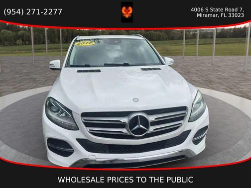 White 2017 Mercedes-Benz GLE 350 Base