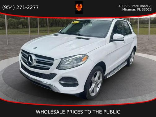 White 2017 Mercedes-Benz GLE 350 Base