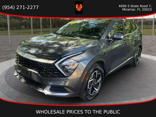 Gravity Gray 2023 Kia Sportage LX