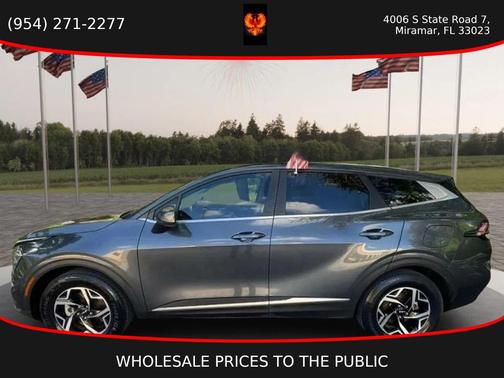 Gravity Gray 2023 Kia Sportage LX