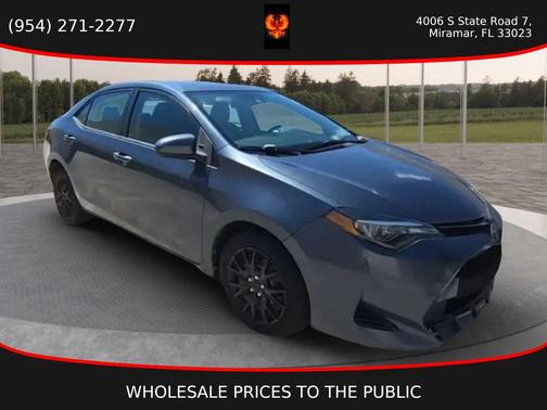 Slate Metallic 2017 Toyota Corolla LE