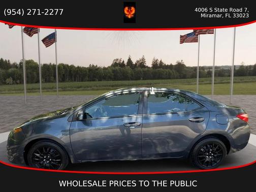 Slate Metallic 2017 Toyota Corolla LE