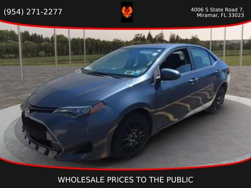 Slate Metallic 2017 Toyota Corolla LE