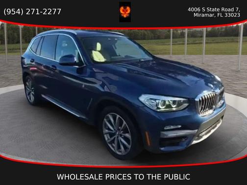 2019 BMW X3 sDrive30i