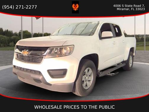 Summit White 2019 Chevrolet Colorado WT