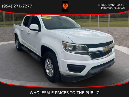 Summit White 2019 Chevrolet Colorado WT