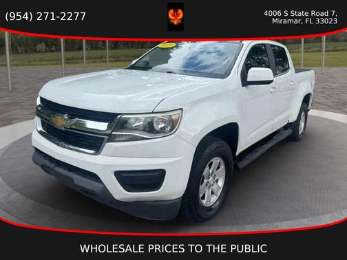 Summit White 2019 Chevrolet Colorado WT