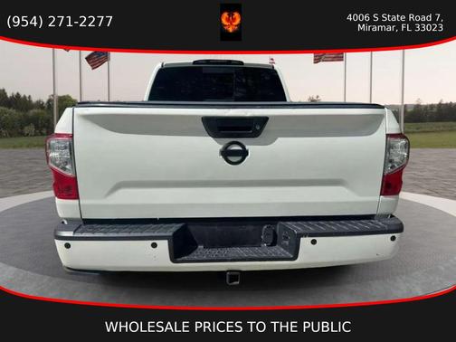 White 2019 Nissan Titan XD SV